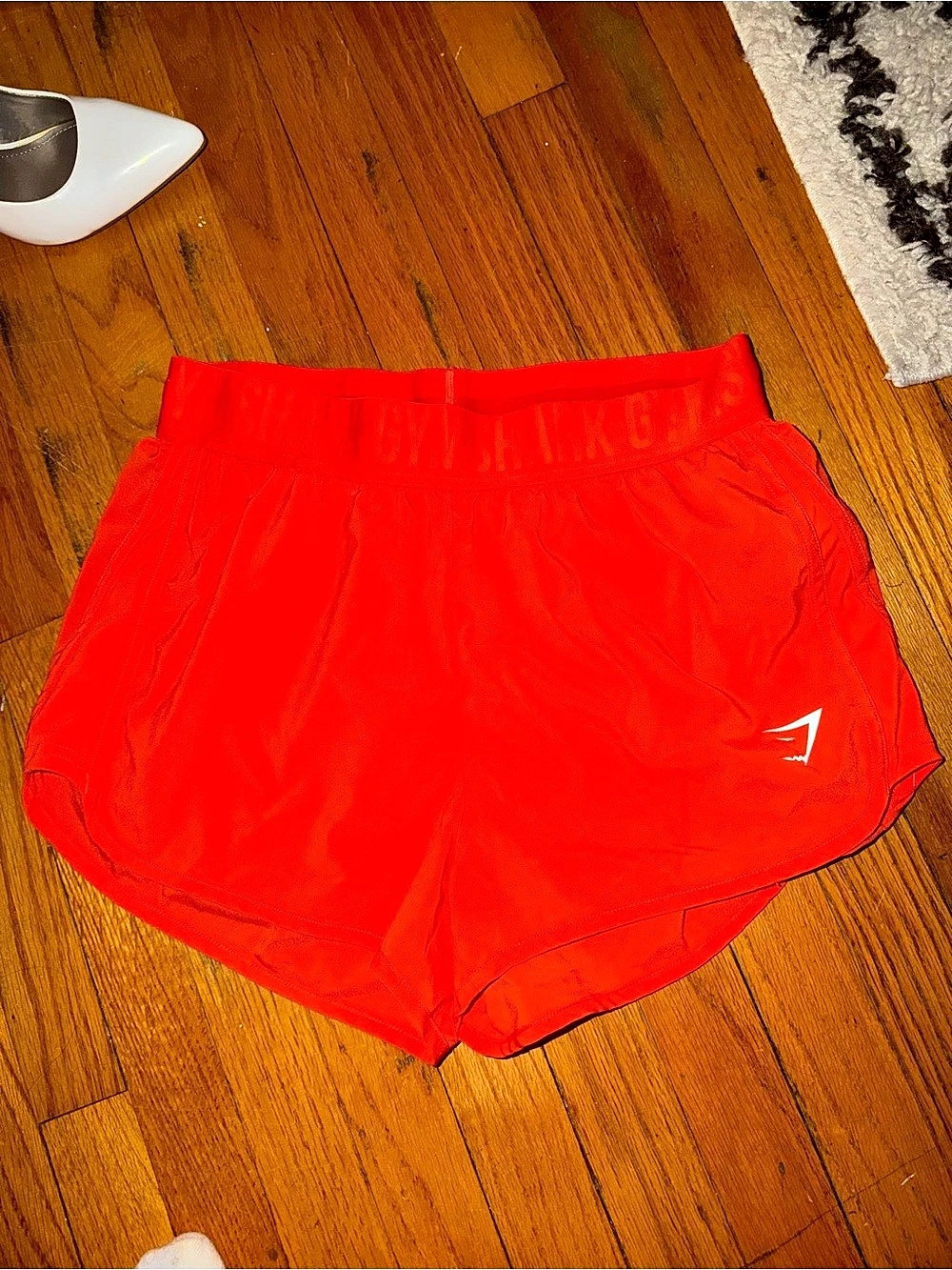 Gymshark Fit Seamless Shorts Athletic Shorts Orange